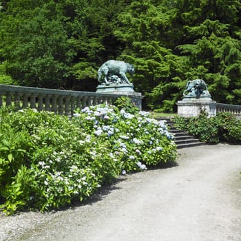 Curraghmore House Garden, County Waterford, Ireland