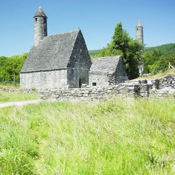 St. Kevin�s Monastery, Glendalough, County Wicklow, Ireland