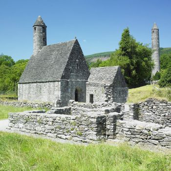 St. Kevin�s Monastery, Glendalough, County Wicklow, Ireland