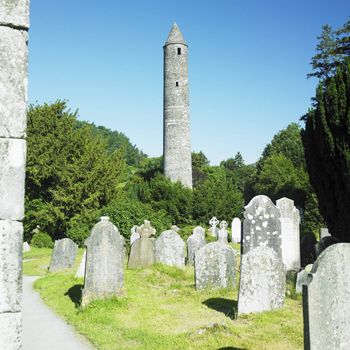 St. Kevin�s Monastery, Glendalough, County Wicklow, Ireland