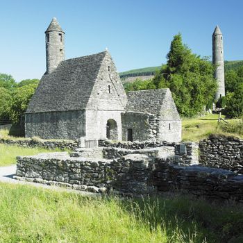 St. Kevin�s Monastery, Glendalough, County Wicklow, Ireland