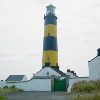 lighthouse, St. John''s Point, County Down, Northern Ireland