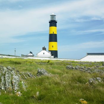 lighthouse, St. John's Point, County Down, Northern Ireland