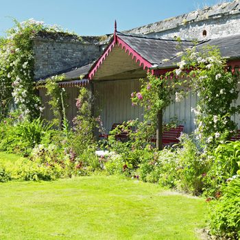 Tullynally Castle Gardens, County Westmeath, Ireland