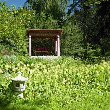 Tullynally Castle Gardens, County Westmeath, Ireland