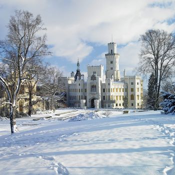 Hluboka nad Vltavou chateau, Czech Republic