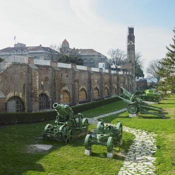 military technique, fortress Kalemegdan, Belgrade, Serbia