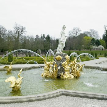 palace garden, Paleis Het Loo Castle near Apeldoorn, Netherlands