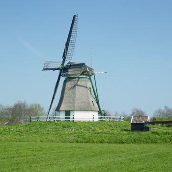 windmill near Akersloot, Netherlands