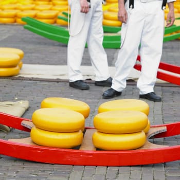 cheese market, Alkmaar, Netherlands