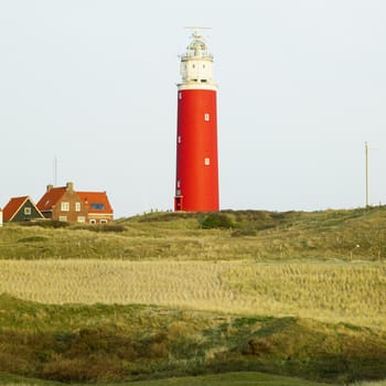 lighthouse, De Cocksdorp, Texel Island, Netherlands