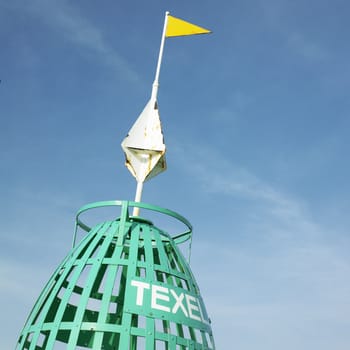 buoy, Texel Island, Netherlands