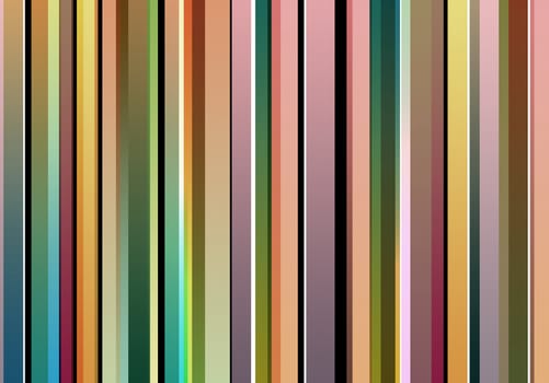 Multicolored retro stripes