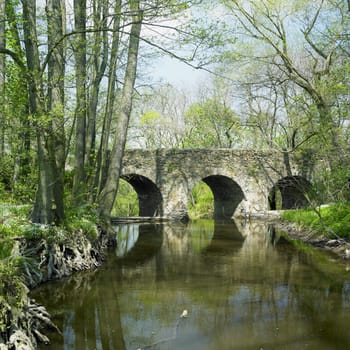 bridge near Tousice, Czech Republic