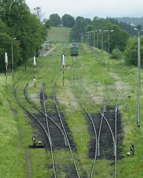 railway, Nowy Lupkow, Poland