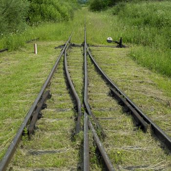 Bieszczadska wood railway, Wola Michowa, Poland