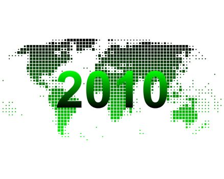 World map 2010