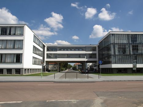 Modern architecture in Dessau, Germany (south of Berlin)