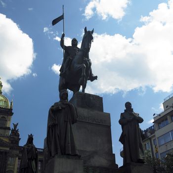 St. Wenceslaw statue, Prague, Czech Republic