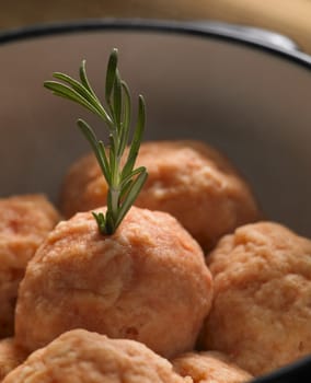 dumplings from cod a la salmon