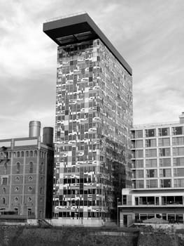 Modern architecture in Duesseldor in Germany (Deutschland)