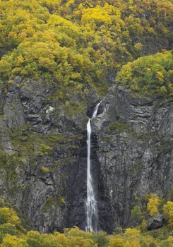 landscape near Borgund Stavkirke, Norway