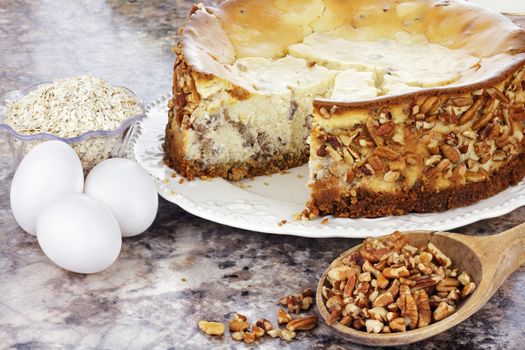 Southern Pecan Cheesecake