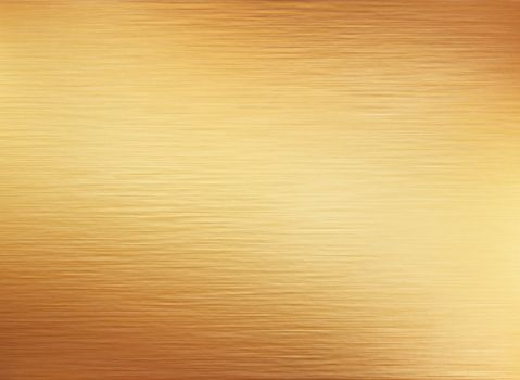 large sheet of brushed gold metal texture