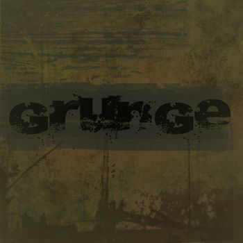 Grunge brown dirty looking background with brown stains and grunge text and copy space