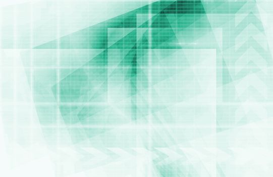 Internet World Wide Web Abstract Tech Background