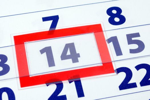 calendar date showing day week and month of the year