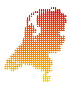 Map of the Netherlands