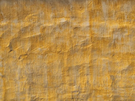 Texture rich vintage yellow wall abstract 