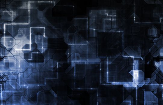 Futuristic Background Corporate Modern Tech a Art