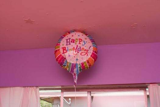 Photo of Happy Birthday ballone in the room