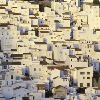 white village, Casares, Andalusia, Spain