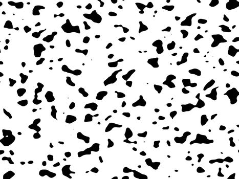 cow texture or fell in black and white as a background