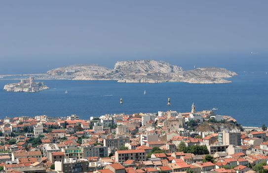 the city of Marseille and the islands Friuli