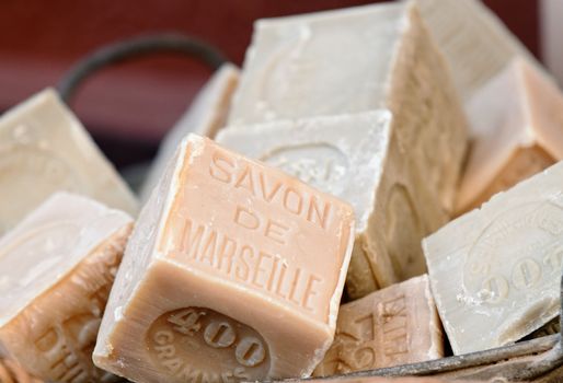olive oil soaps from Marseille