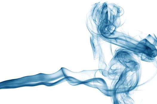 abstract smoke isolated on a white background