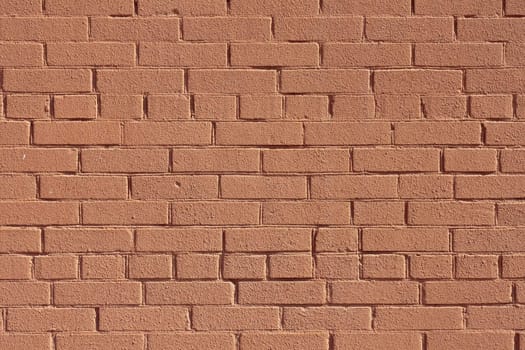The Background with old red painted brick wall