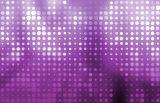 Glowing Colorful Dots as a Abstract Background 