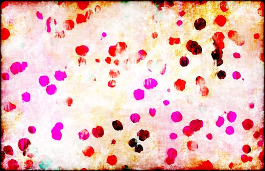 Grunge Paint Splatter As Art Painted Background