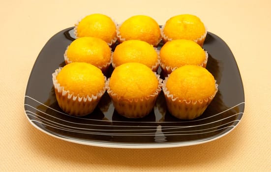 orange cakes