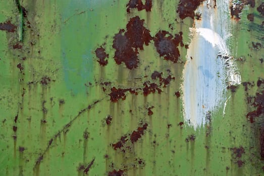 The vintag colored grunge iron textured background