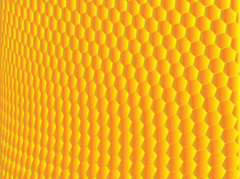 Stylized honeycomb texture