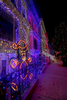 The Osborne Family Spectacle of Dancing Lights at Hollywood Studios in Disney World, Orlando, Florida, December 16th 2009