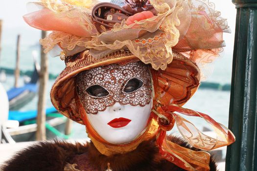   Beautiful mask in Venice, Italy