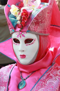   Beautiful mask in Venice, Italy