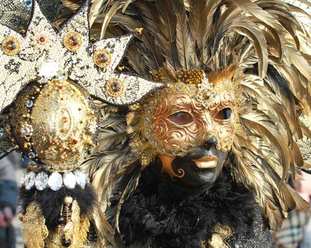   Beautiful mask in Venice, Italy